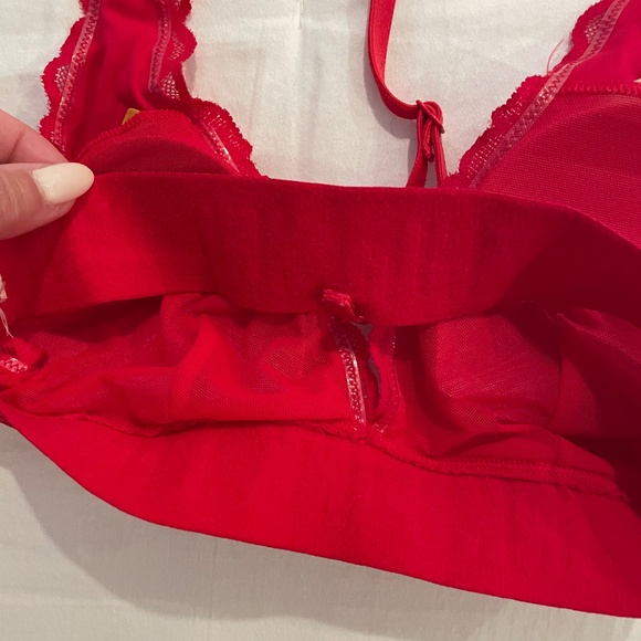 PINK red bralette size small - Picture 5 of 5